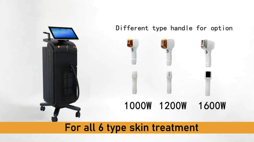 Depilacion Laser Diodo 808nm 808 Diode Laser Hair Removal Machine Trio Ice 3D Platinum Titanium Laser 4 Waves Triple Wavelength 755 1064nm Epilator 20Hz 1600W