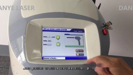 Épilateur Machine Épilation permanente Manuel d'utilisation et support vidéo Diode laser couplée à fibre 808nm